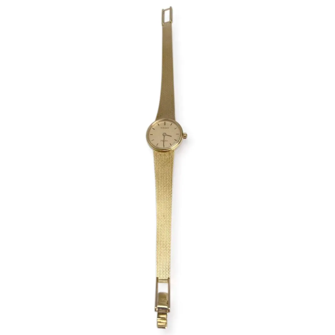 Montre TISSOT d'occasion or 750 jaune