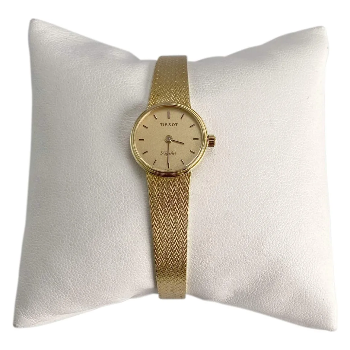 Montre TISSOT d'occasion or 750 jaune