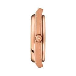 Montre TISSOT PRX POWERMATIC 80 homme automatique cadran bleu bracelet acier inoxydable doré rose