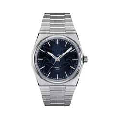 Montre TISSOT PRX UFO Robot Goldorak Edition limitée homme automatique cadran bleu, bracelet acier inoxydable