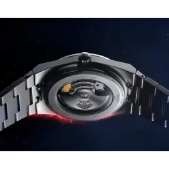 Montre TISSOT PRX UFO Robot Goldorak Edition limitée homme automatique cadran bleu, bracelet acier inoxydable