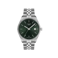 Montre TISSOT T-CLASSIC BALLADE homme cadran vert bracelet acier inoxydable
