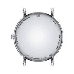 Montre TISSOT T-CLASSIC EVERYTIME mixte cadran vert bracelet acier gris