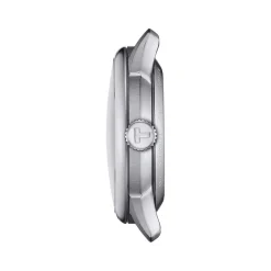 Montre TISSOT t-classic femme automatique acier bracelet cuir bleu