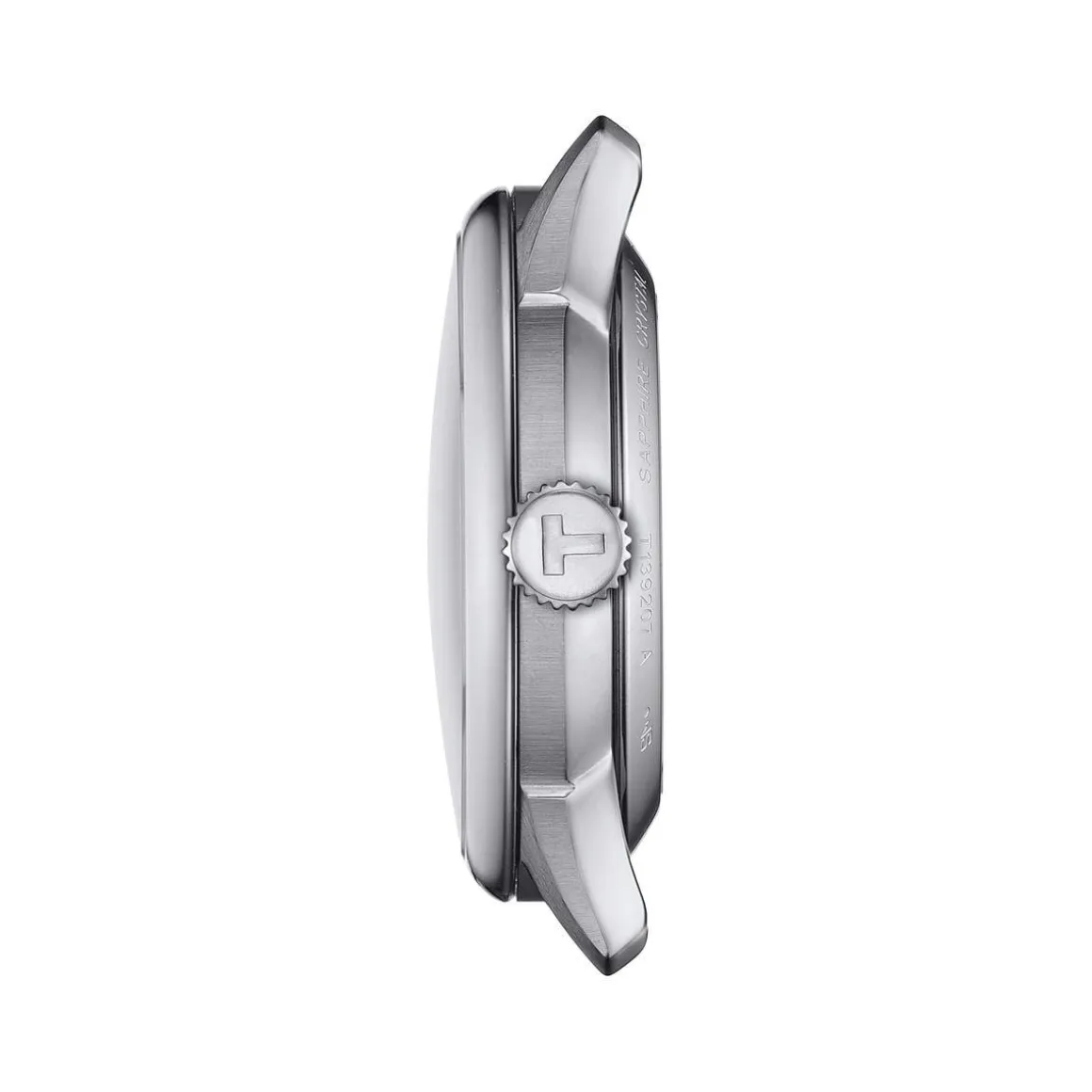Montre TISSOT t-classic femme automatique acier bracelet cuir bleu