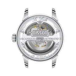 Montre TISSOT T-CLASSIC LE LOCLE 20TH ANNIVERSARY POWERMATIC 80 homme automatique, cadran gris bracelet acier inoxydable