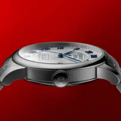 Montre TISSOT T-CLASSIC LE LOCLE 20TH ANNIVERSARY POWERMATIC 80 homme automatique, cadran gris bracelet acier inoxydable