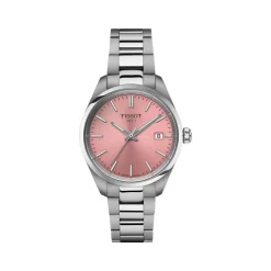Montre TISSOT T-CLASSIC PR 100 femme cadran rose bracelet acier inoxydable