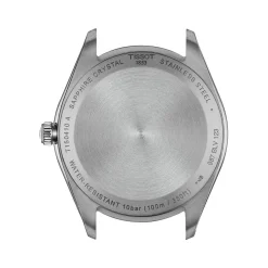 Montre TISSOT T-CLASSIC PR100 homme cadran noir bracelet acier inoxydable