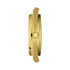 Montre TISSOT T-CLASSIC PRX homme cadran champagne bracelet PVD doré