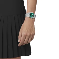 Montre TISSOT T-CLASSIC PRX mixte cadran vert bracelet acier inoxydable