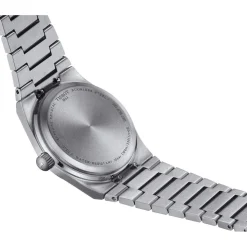 Montre TISSOT T-CLASSIC PRX mixte cadran bleu bracelet acier inoxydable