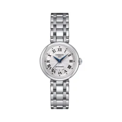 Montre TISSOT T-LADY BELLISSIMA femme automatique cadran gris bracelet acier inoxydable