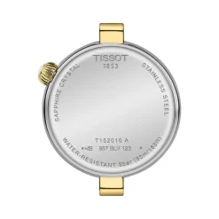 Montre TISSOT T-LADY DESIR femme cadran nacré bracelet PVD bicolore