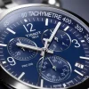Montre TISSOT T-SPORT PRC 200 homme cadran bleu bracelet acier inoxydable