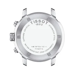 Montre TISSOT T-SPORT PRC 200 homme cadran bleu bracelet acier inoxydable