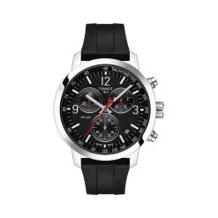 Montre TISSOT T-SPORT PRC 200 homme cadran noir bracelet caoutchouc noir