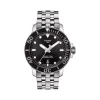 Montre TISSOT T-SPORT SEASTAR 1000 homme automatique cadran noir bracelet acier inoxydable