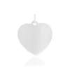 Pendentif argent 925 coeur