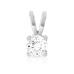 Pendentif argent 925 zirconia