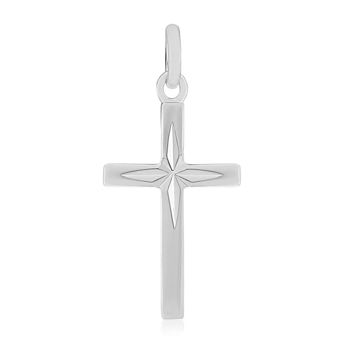 Pendentif croix argent 925