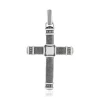 Pendentif croix argent 925