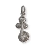 Pendentif d'occasion or 750 blanc diamant diamant