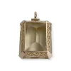 Pendentif d'occasion or 750 jaune quartz