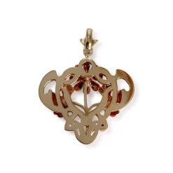 Pendentif d'occasion or 750 jaune rubis
