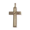 Pendentif d'occasion or 750 jaune croix