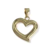 Pendentif d'occasion or 750 jaune coeur