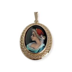 Pendentif d'occasion or 750 jaune