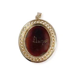 Pendentif d'occasion or 750 jaune