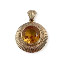 Pendentif d'occasion or 750 jaune