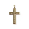 Pendentif d'occasion or 750 jaune croix