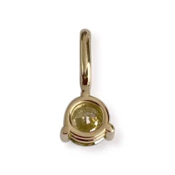 Pendentif d'occasion or 750 jaune diamant jaune