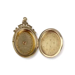 Pendentif d'occasion or 750 jaune perle de culture