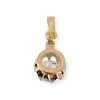 Pendentif d'occasion 2 ors 750 diamant