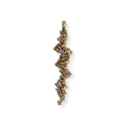 Pendentif d'occasion 2 ors 750 diamants