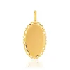 Pendentif plaqué or