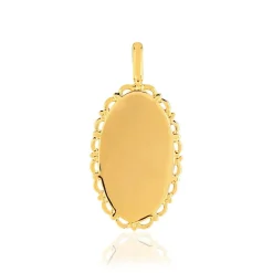 Pendentif plaqué or