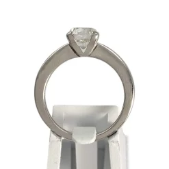 Solitaire d'occasion or 750 blanc diamant