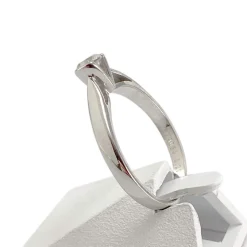 Solitaire d'occasion or 750 blanc diamant séduction