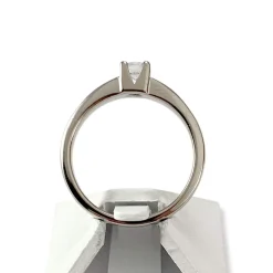 Solitaire d'occasion or 750 blanc diamant