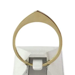 Solitaire d'occasion or 750 jaune diamant