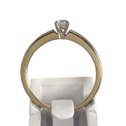 Solitaire d'occasion 2 ors 375  diamant