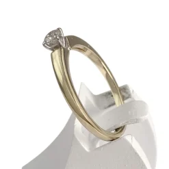Solitaire d'occasion 2 ors 375  diamant