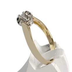 Solitaire d'occasion 2 ors 750 diamant