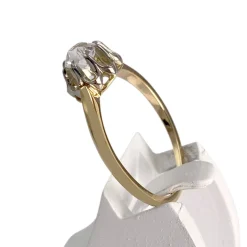 Solitaire d'occasion  or 2 tons 750zirconia
