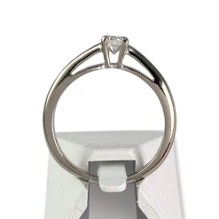 Solitaire MAUBOUSSIN d'occasion or 750 blanc diamant